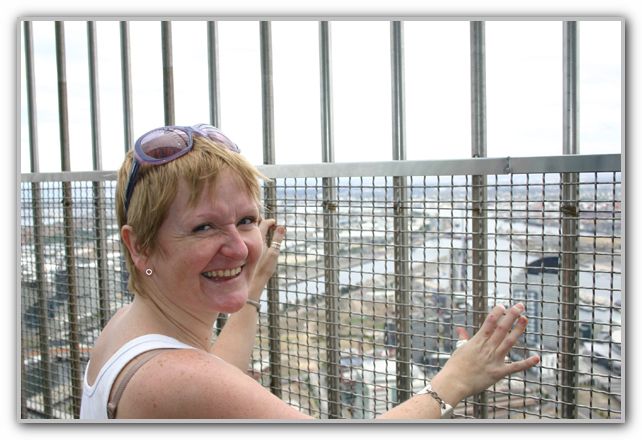 Karen at Observation Deck Melbourne Feb 2007 1